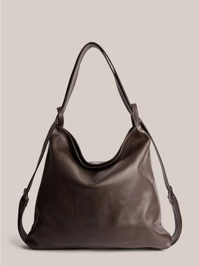 NWT VESTERSI Bella XL Dark Chocolate 3-In-1 Convertible Bag